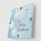 kerstversiering vierkante klok (Hoek)