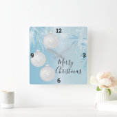 kerstversiering vierkante klok (Huis)