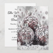 Kerstversiering Vintage Ornamenten Steen Coa Kaart (Voorkant / Achterkant)