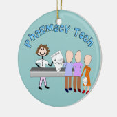 kerstversiering volgens apothekersrecept keramisch ornament (Links)