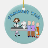 kerstversiering volgens apothekersrecept keramisch ornament (Achterkant)