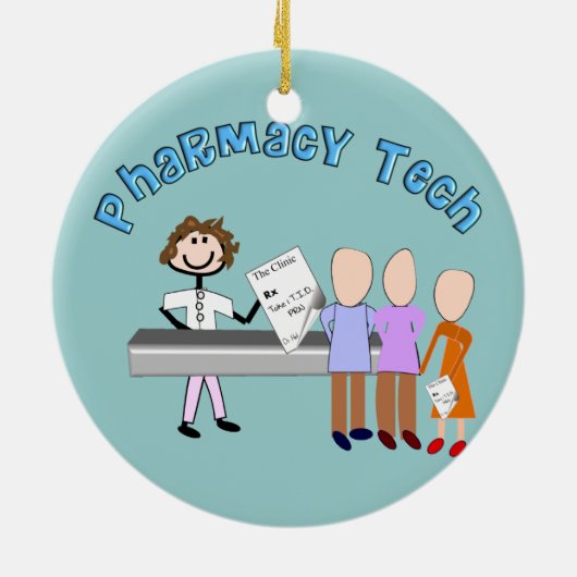 kerstversiering volgens apothekersrecept keramisch ornament (Achterkant)