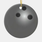 kerstversiering voor Bowling Keramisch Ornament (Voorkant)