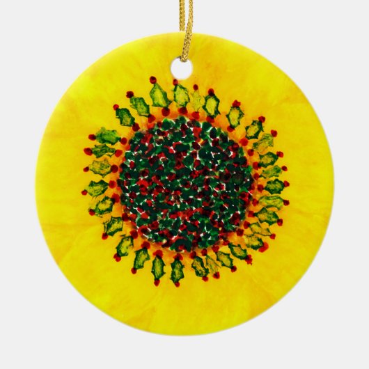 kerstversiering voor de feestdag keramisch ornament (Voorkant)