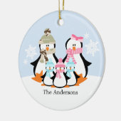 Kerstversiering voor de militaire familie keramisch ornament (Links)