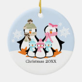 Kerstversiering voor de militaire familie keramisch ornament (Achterkant)