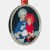 kerstversiering voor de Miser Brothers Metalen Ornament (Rechts)
