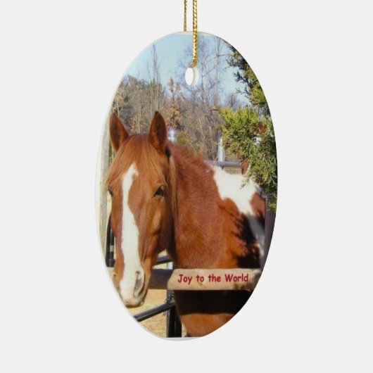 kerstversiering voor de schilderpaarden: Doe mee a Keramisch Ornament (Rechts)