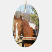 kerstversiering voor de schilderpaarden: Doe mee a Keramisch Ornament (Links)