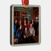 kerstversiering voor foto's metalen ornament (Rechts)