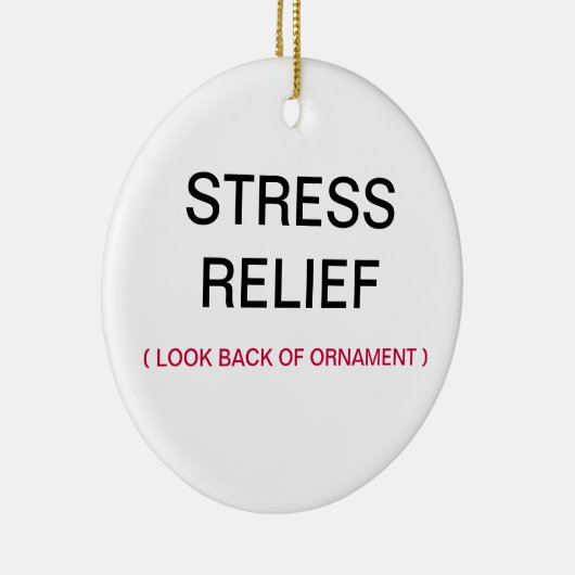 kerstversiering voor het prediken van Hands Stress Keramisch Ornament (Rechts)