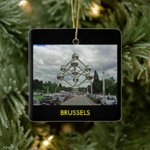 kerstversiering voor het Schilderachtig plein Brus Keramisch Ornament