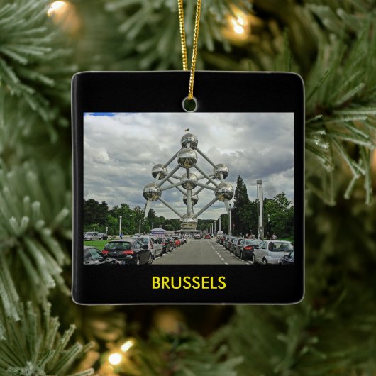 kerstversiering voor het Schilderachtig plein Brus Keramisch Ornament (Boom)