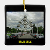 kerstversiering voor het Schilderachtig plein Brus Keramisch Ornament (Voorkant)