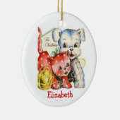  kerstversiering voor katten- en hondenspeelgoed keramisch ornament (Rechts)