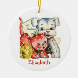  kerstversiering voor katten- en hondenspeelgoed keramisch ornament