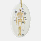 Kerstversiering voor leraren wetenschappen keramisch ornament (Rechts)