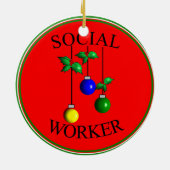 kerstversiering voor maatschappelijk werkers keramisch ornament (Achterkant)