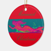 kerstversiering voor maid keramisch ornament (Links)