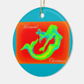 kerstversiering voor maid keramisch ornament (Links)