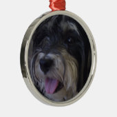 kerstversiering voor maltipoo metalen ornament (Rechts)