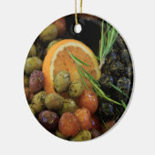 Kerstversiering voor orven keramisch ornament (Links)