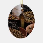 Kerstversiering voor orven keramisch ornament (Rechts)