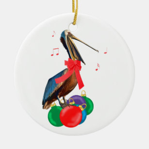 Kerstversiering voor Pelican en siervoorwerpen Keramisch Ornament