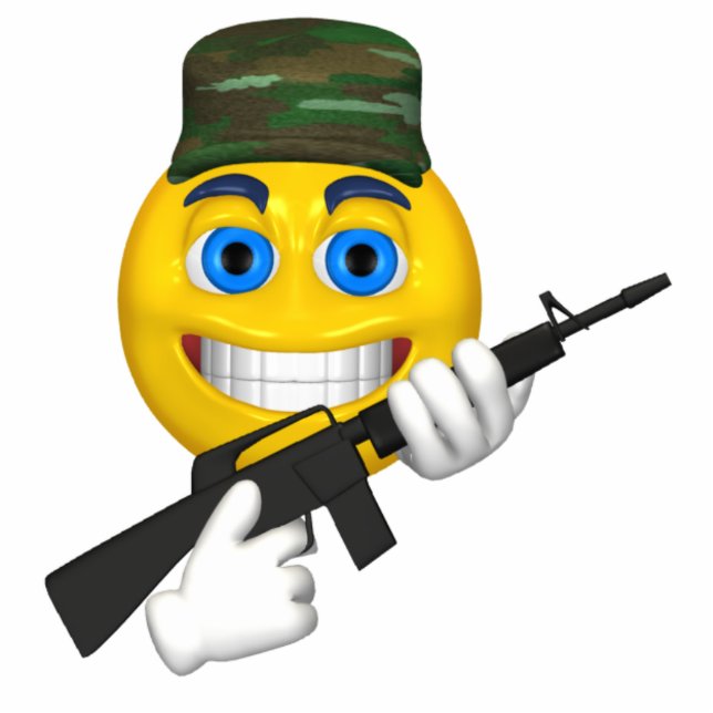 kerstversiering voor pistool fotobeeldje ornament (Voorkant)