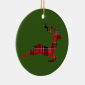 kerstversiering voor rendieren keramisch ornament (Rechts)