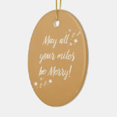 Kerstversiering voor Runners! Merry Miles 3.0 Keramisch Ornament (Links)