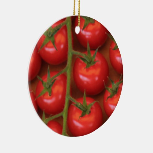 Kerstversiering voor tomaten keramisch ornament (Rechts)