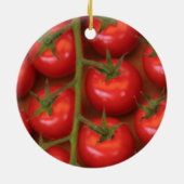Kerstversiering voor tomaten keramisch ornament (Achterkant)