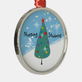 kerstversiering voor verpleegkundigen metalen ornament (Rechts)