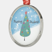 kerstversiering voor verpleegkundigen metalen ornament (Links)