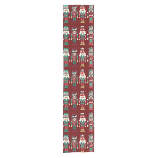 kerstversiering voor voedingskrakers korte tafelloper (Voorkant)