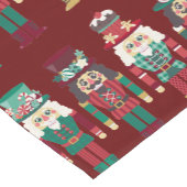 kerstversiering voor voedingskrakers korte tafelloper (Hoek)