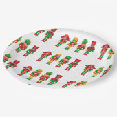 kerstversiering voor voedingskrakers papieren bordje (Gekanteld)