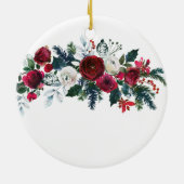 kerstversiering voor zuster kerstcadeautjes keramisch ornament (Achterkant)