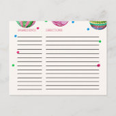 kerstversiering Vrijgezellenfeest Kaarten ontvange (Achterkant)