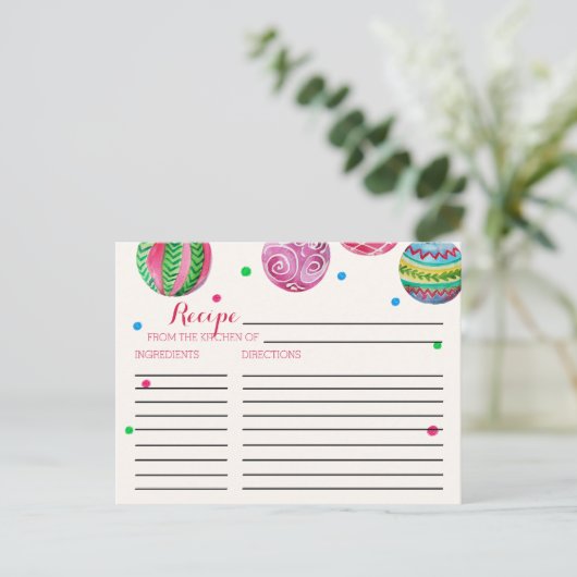 kerstversiering Vrijgezellenfeest Kaarten ontvange (Staand voorkant)