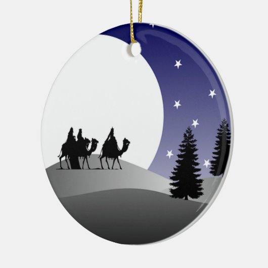 kerstversiering - We drie koningen Keramisch Ornament (Links)