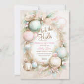 Kerstversiering, Winter Vrijgezellenfeest Kaart (Voorkant)