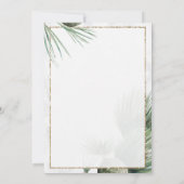 Kerstversieringen, Beste, Kerstakerfeest Kaart (Achterkant)