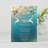 Kerstversieringen, Beste kerstfeest voor het bedri Kaart (Staand voorkant)