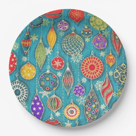 kerstversieringen, Bord papier (Voorkant)