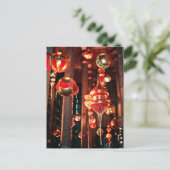 Kerstversieringen - briefkaart (Staand voorkant)