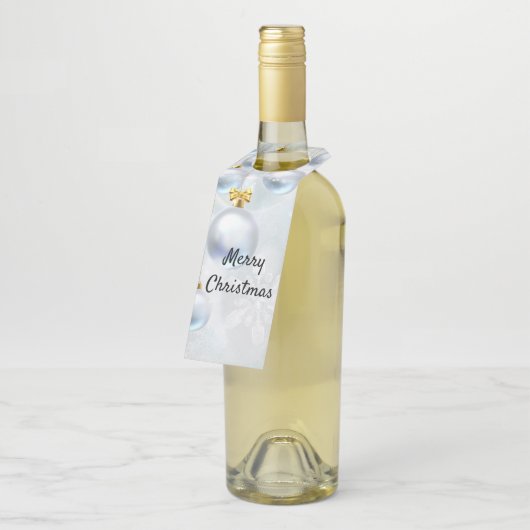 kerstversieringen en sneeuwvlokken flessenhanger (Schuin)