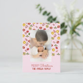 kerstversieringen feestdag feestelijke foto briefkaart (Staand voorkant)