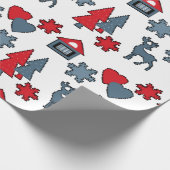 kerstversieringen, geschenk, decoratie, greeti cadeaupapier (Hoek)